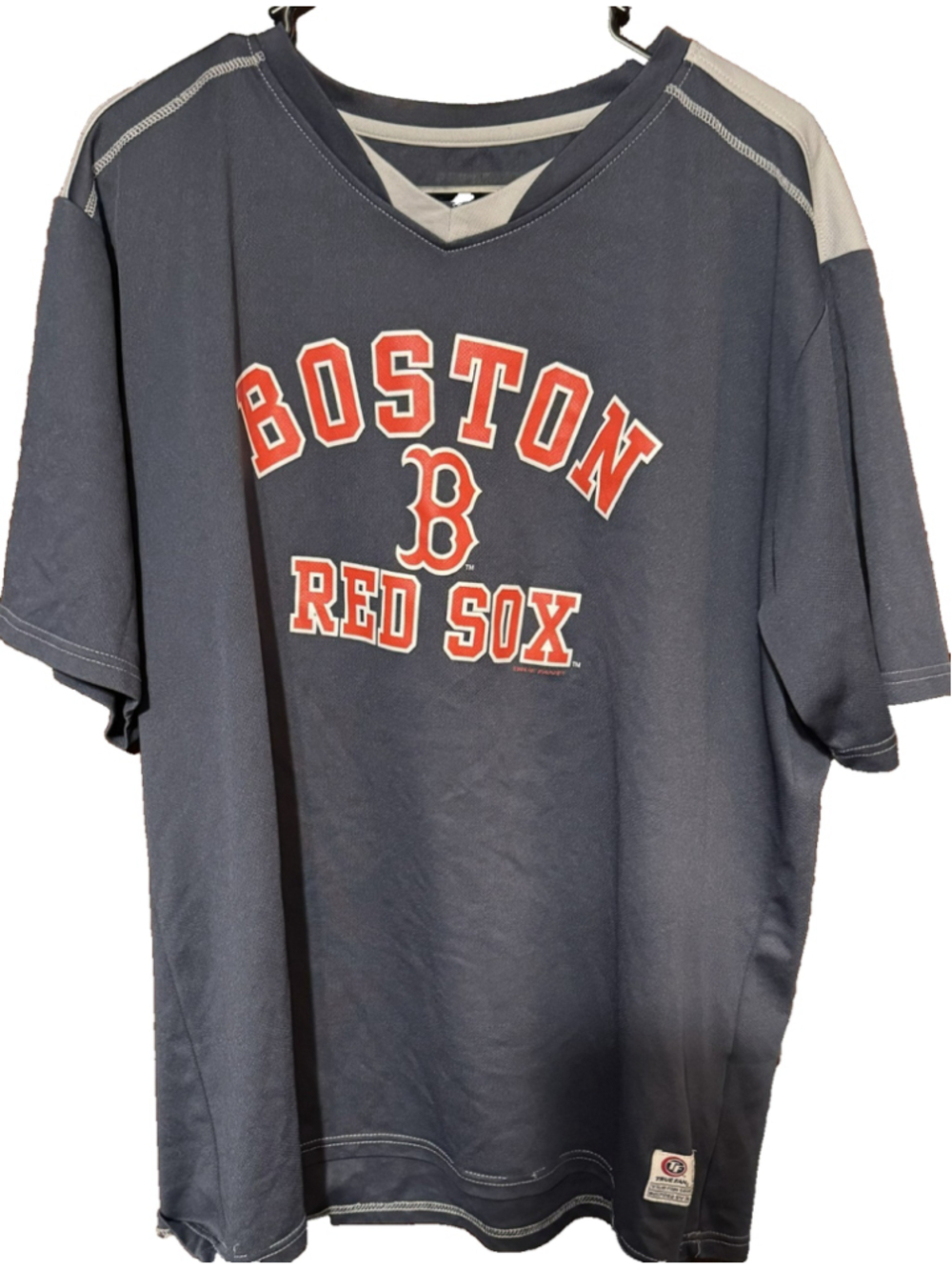 Boston Red Sox True Fan Short Sleeve Tee Men's XL Blue MLB